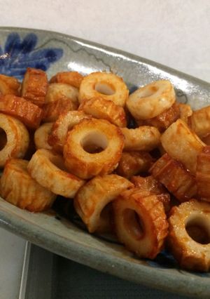 ちくわのケチャップ炒め♬お弁当におつまみ-レシピのメイン写真