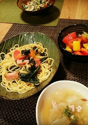 簡単すぎる絶品トマトパスタ-レシピのメイン写真