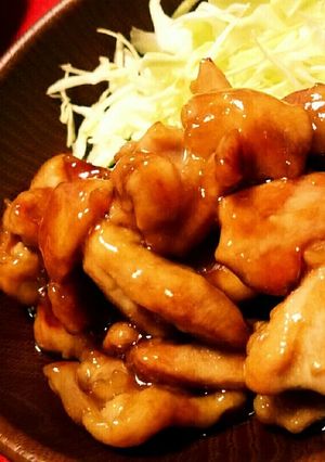 ☆香ばし醤油の鶏もも肉照り焼きチキン-レシピのメイン写真