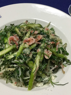 若芽ひじきと桜えびのパスタ-レシピのメイン写真