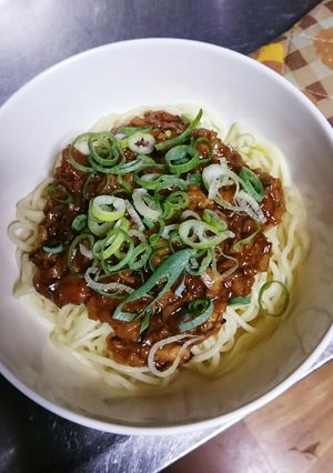焼き鳥缶deジャージャー麺-レシピのメイン写真