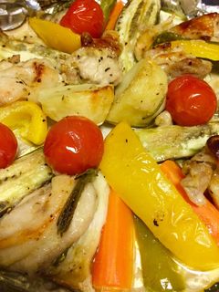 チキンと野菜のオーブン焼き-レシピのメイン写真