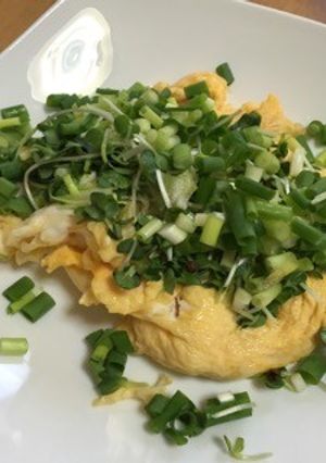 暑い日に☆揚げ卵のさっぱりオム風-レシピのメイン写真