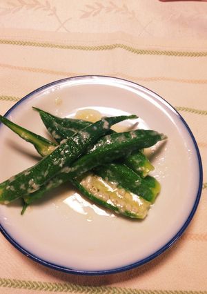 オクラの塩麹和え-レシピのメイン写真