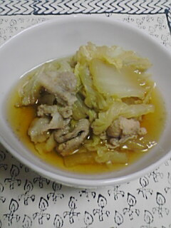 白菜と豚肉の煮物-レシピのメイン写真