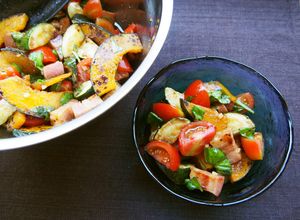 南瓜とズッキーニのイタリアン焼浸し-レシピのメイン写真