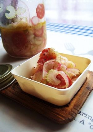 常備菜にも☆スパイシーハニーマリネ！-レシピのメイン写真