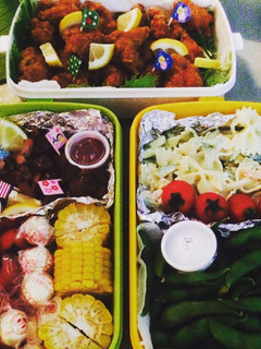 2015年8月ピクニックお弁当【覚書】-レシピのメイン写真