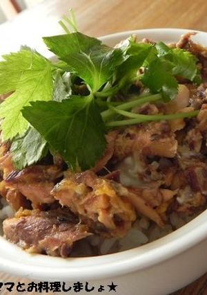 缶詰で簡単★サバのそぼろ丼-レシピのメイン写真