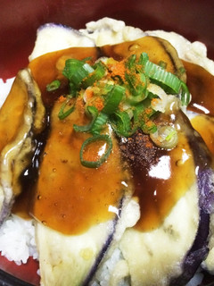 ナスの甘酢あんかけ丼-レシピのメイン写真