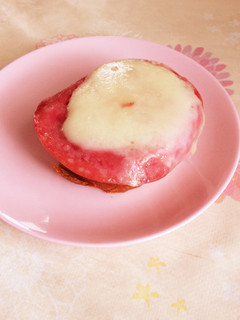 朝食ハムチーズパン-レシピのメイン写真