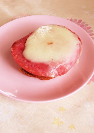 朝食ハムチーズパン-レシピのメイン写真