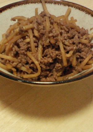 便利な♪たけのこそぼろ-レシピのメイン写真