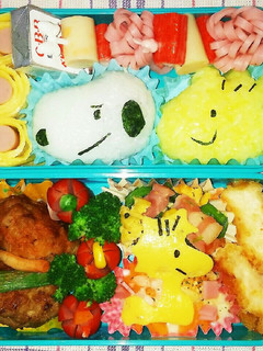スヌーピー弁当(♡´艸`)-レシピのメイン写真