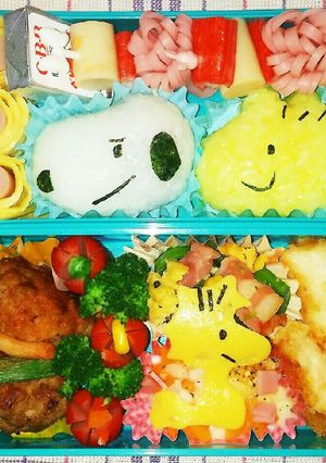 スヌーピー弁当(♡´艸`)-レシピのメイン写真