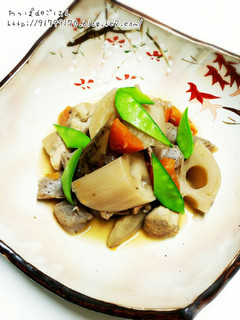鰹香る京風筑前煮-レシピのメイン写真