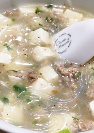 豚塩マーボー豆腐♬-レシピのメイン写真