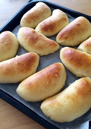 手ごね☆みんなに好評♡ハムエッグパン♡-レシピのメイン写真
