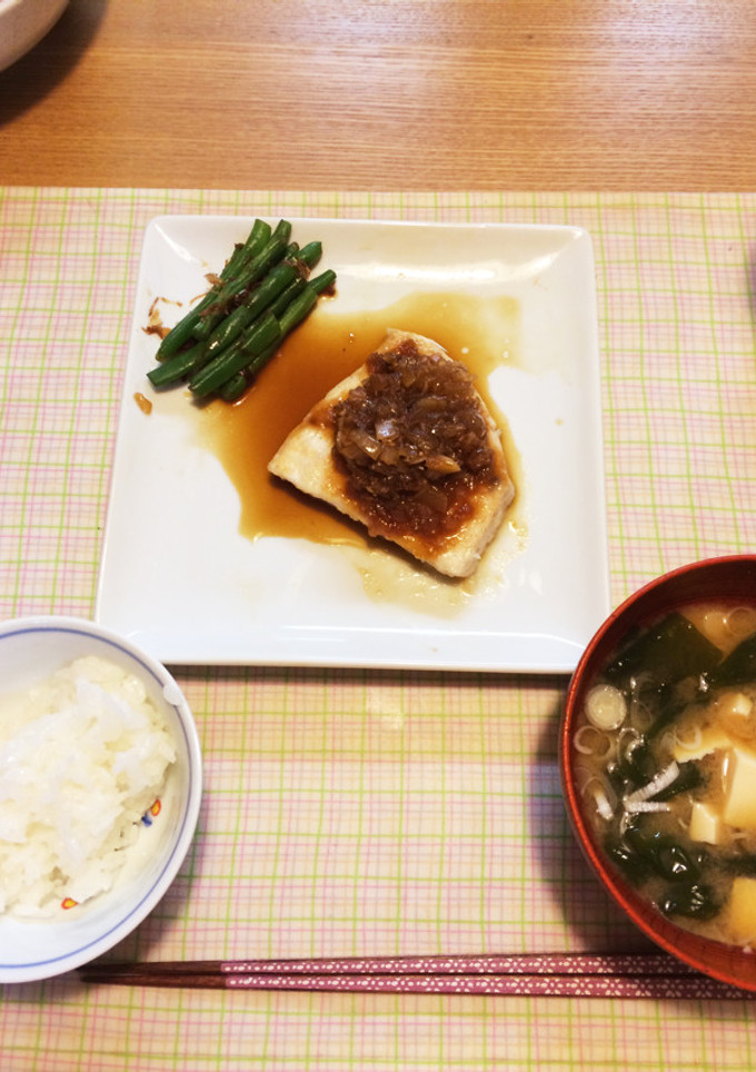 めかじきの玉ねぎソース-レシピのメイン写真