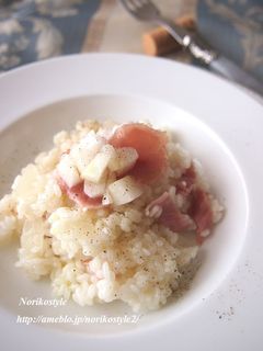 梨と生ハムのリゾット-レシピのメイン写真