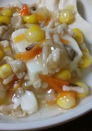 離乳食後期~豆腐あんかけ☆-レシピのメイン写真