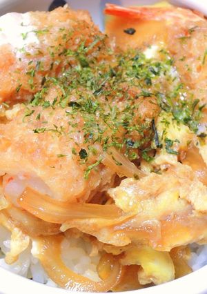 ランチに簡単！ 海老カツ丼-レシピのメイン写真