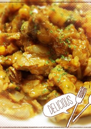 豚軟骨の 簡単！酢豚風-レシピのメイン写真