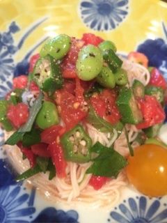 トマトそうめん-レシピのメイン写真