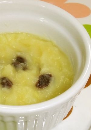 離乳食後期：ダブルポテトのレーズン和え-レシピのメイン写真