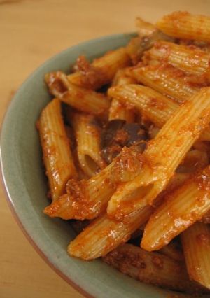 ペンネと茄子の Pesto Rosso-レシピのメイン写真