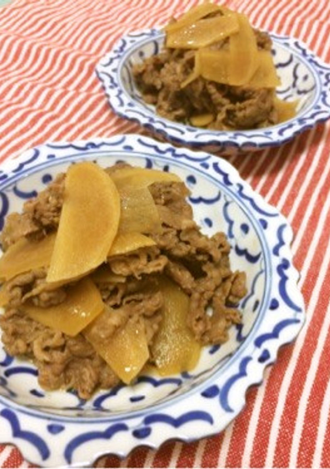 作り置きおかず♪新生姜と牛肉の甘辛煮♪-レシピのメイン写真