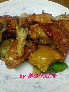 中華風★鶏肉と舞茸のケチャップ炒め-レシピのメイン写真