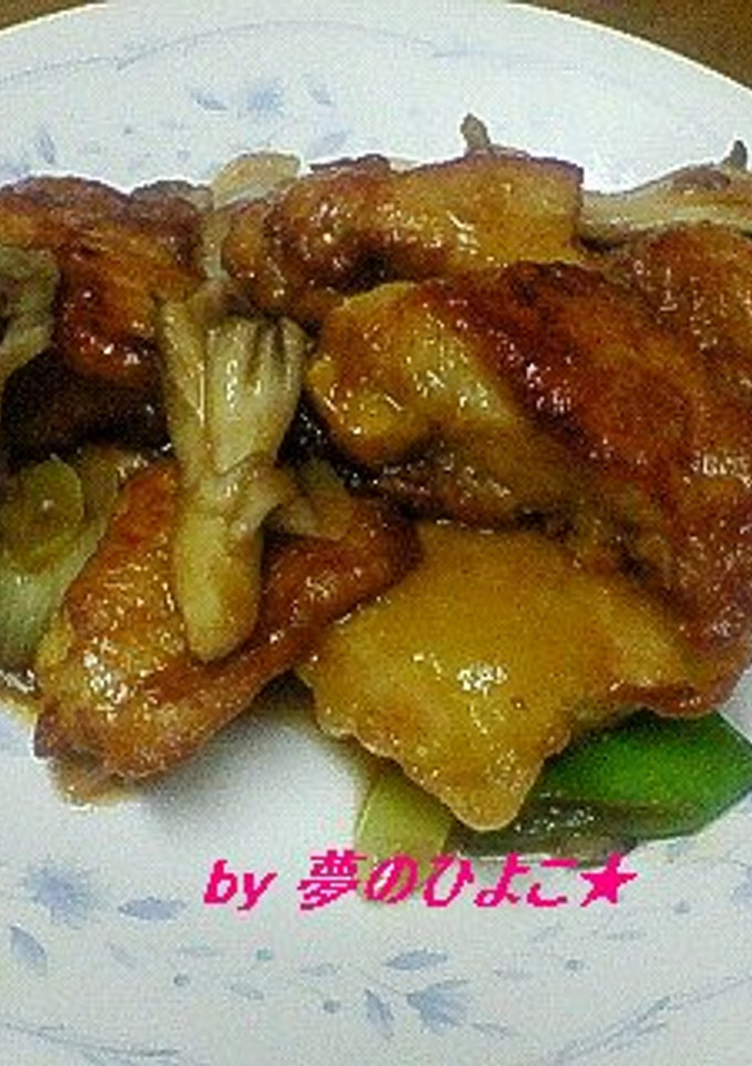 中華風★鶏肉と舞茸のケチャップ炒め-レシピのメイン写真