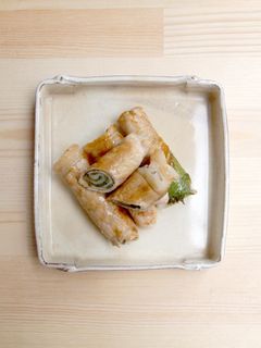 梅しそ豚のくるくる巻き-レシピのメイン写真