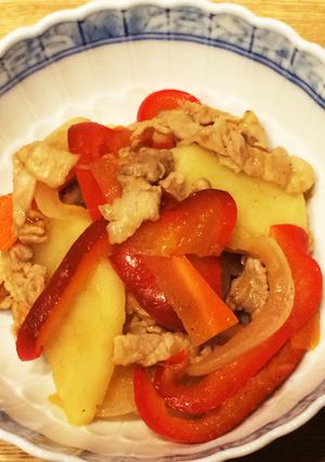 肉じゃが炒め-レシピのメイン写真