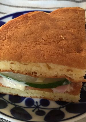 パンケーキサンド-レシピのメイン写真