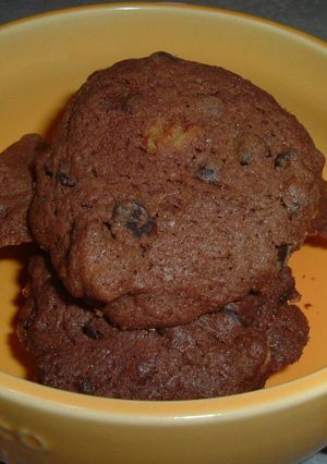 チョコとくるみのココアクッキー-レシピのメイン写真