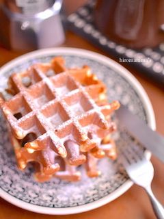 アメリカンワッフル-レシピのメイン写真