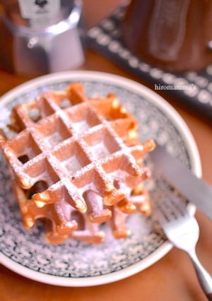 アメリカンワッフル-レシピのメイン写真