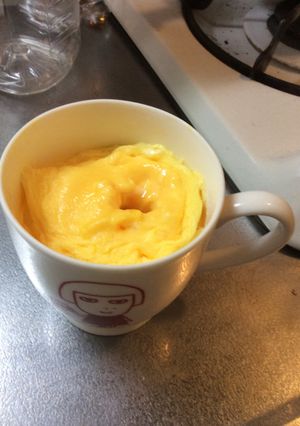 マグカップで作る!簡単卵焼♪-レシピのメイン写真