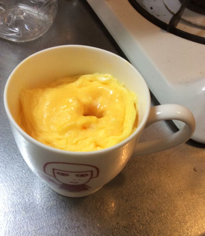 マグカップで作る！簡単卵焼♪-レシピのメイン写真