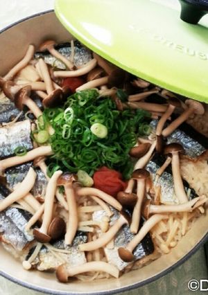 秋には、さんまときのこの炊き込みご飯☆-レシピのメイン写真