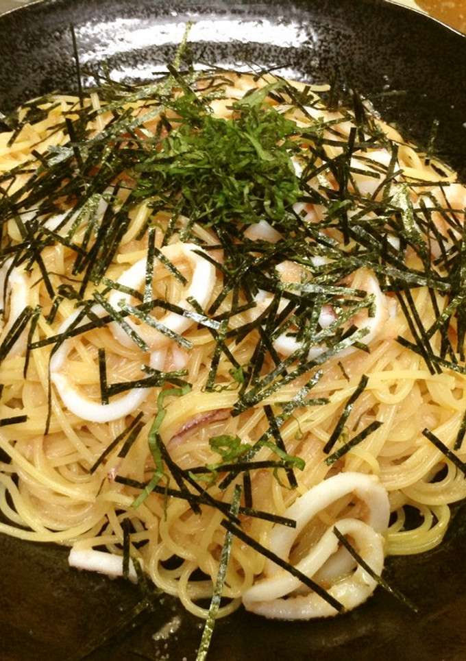 イカ明太パスタ-レシピのメイン写真