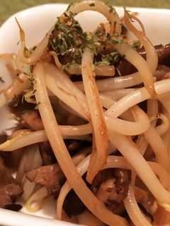 簡単!ヒラタケともやしのバター醤油炒め-レシピのメイン写真
