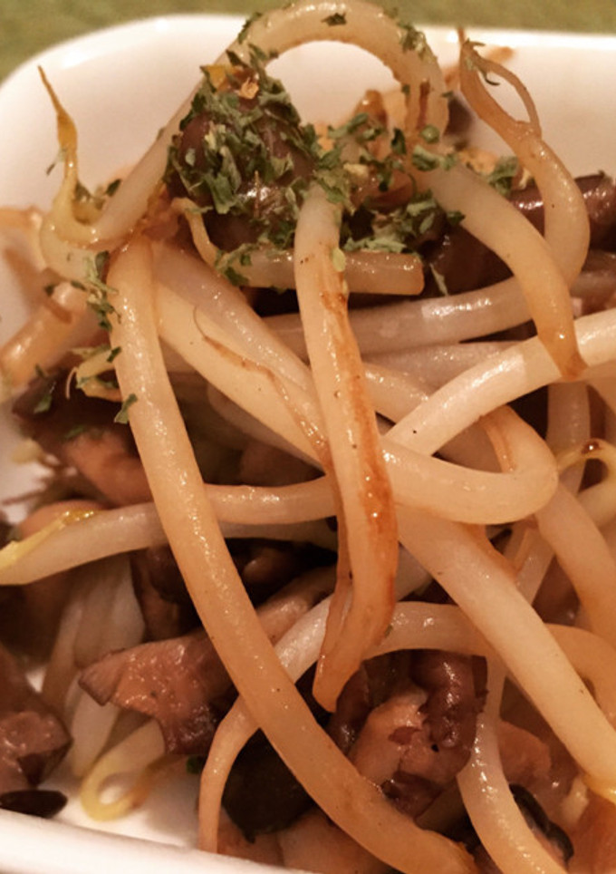 簡単！ヒラタケともやしのバター醤油炒め-レシピのメイン写真