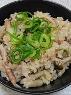サンマときのこの炊き込みご飯-レシピのメイン写真