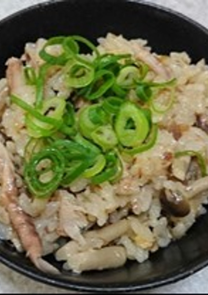 サンマときのこの炊き込みご飯-レシピのメイン写真