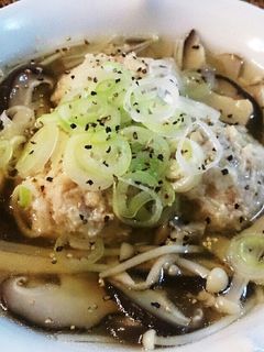 ☆鶏だんごのきのこスープ☆-レシピのメイン写真