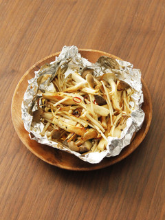 きのこのホイル焼き-レシピのメイン写真