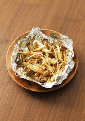 きのこのホイル焼き-レシピのメイン写真